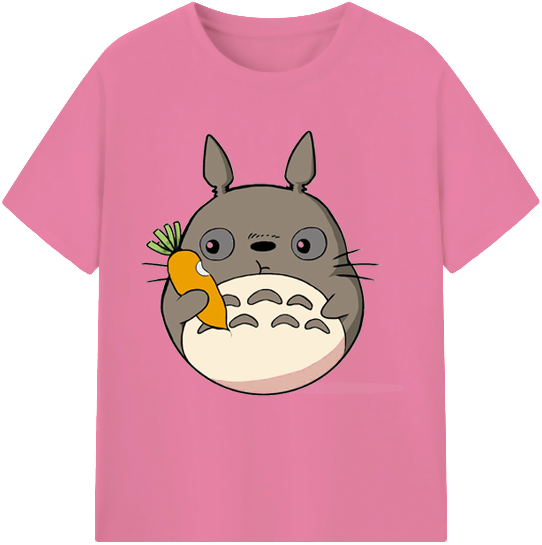 （画像用） となりのトトロ 草壁メイ 草壁サツキ My Neighbor Totoro Satsuki Kusakabe Mei Kusakabe 綿100％半袖Tシャツ（フロントプリント）